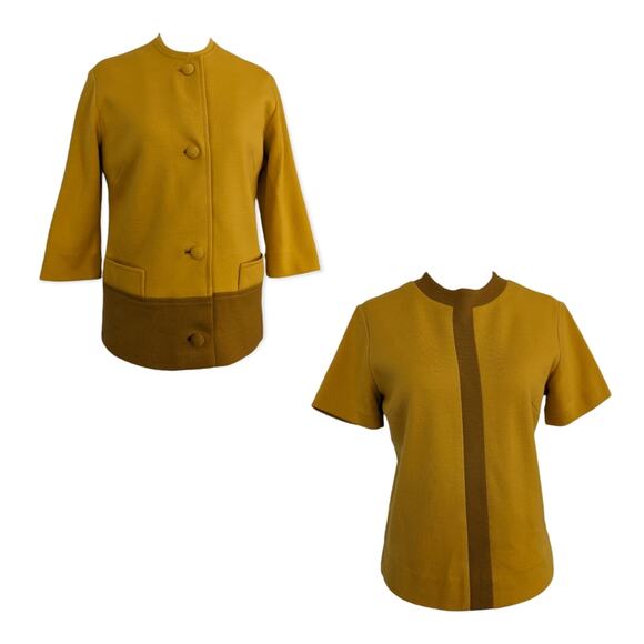Vintage Edlo Midcentury Wool Cardigan Set - Picture 1 of 10